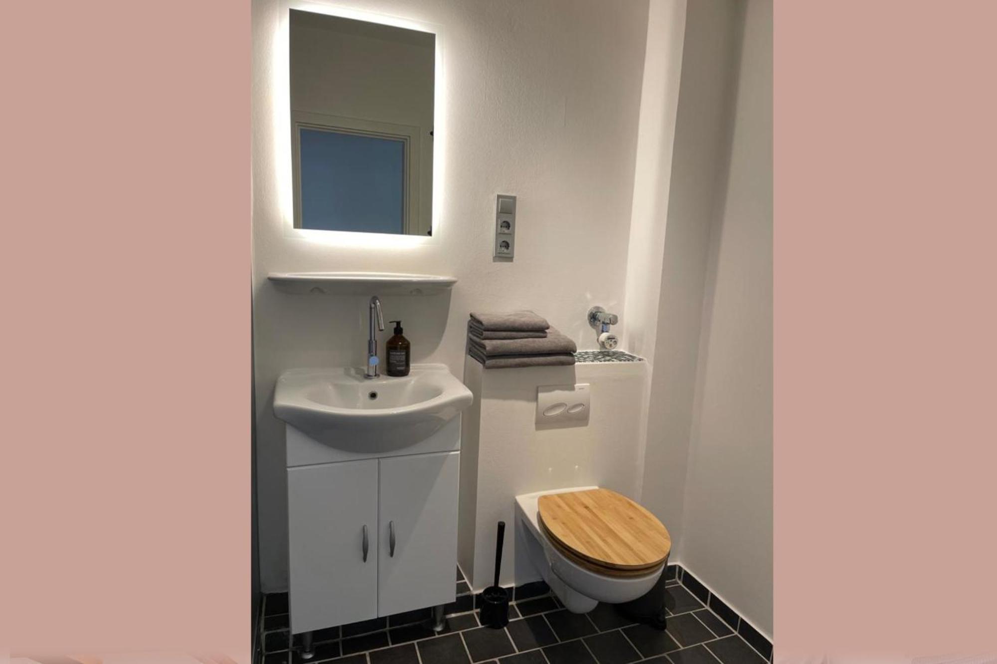 James -Ferienwohnung Mit Balkon In Strand Und Wald Naehe Flensburg Exterior foto